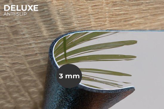 Napperons de table - Palmier - Feuilles - Vert - Blocs ronds - Bloc - 45x30 cm - Set de table - 6 pièces