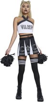 Smiffy's - Costume de pom-pom girl - Cheerleader de l'équipe Vamp - Femme - - Grand - Halloween - Déguisements