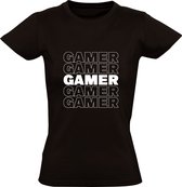 T-shirt Gamer pour femme | Playstation | Nintendo | LA MORUE | FIFA | Minecraft | GTA | WII | chemise