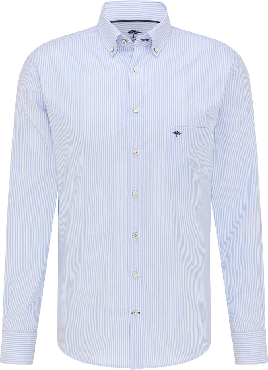 Fynch-Hatton Lange mouw Overhemd - 10005500 Bleu (Maat: M)