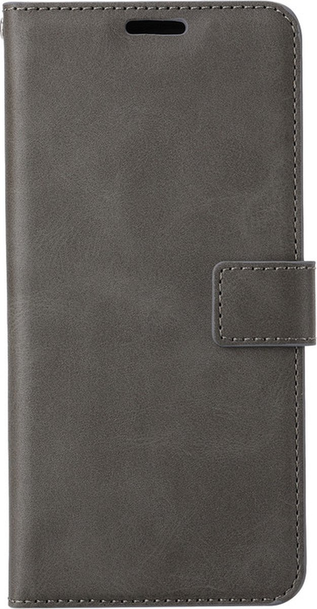 Bookcase Geschikt voor: Xiaomi Redmi Note 10 5G / 10T 5G - Grijs - portemonnee hoesje