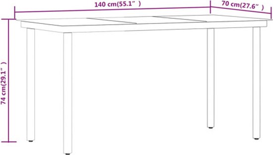 vidaXL Ensemble de jardin 7 pièces avec coussins Beige