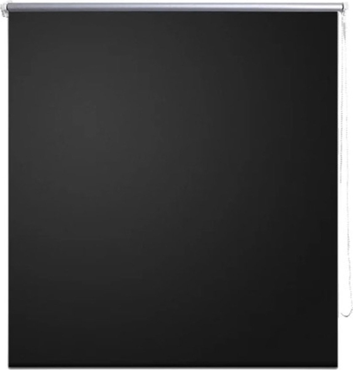 vidaXL - Rolgordijn - verduisterend - 64,4 - x - 120 - cm - stofbreedte - 60 - cm - zwart