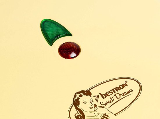 Bestron Donutmaker - ADM218SD - Mini donutmaker - 700W - 7 donuts - Geel