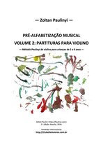 Pré-alfabetização Musical (volume 2): Partituras Para Violino (espiral)