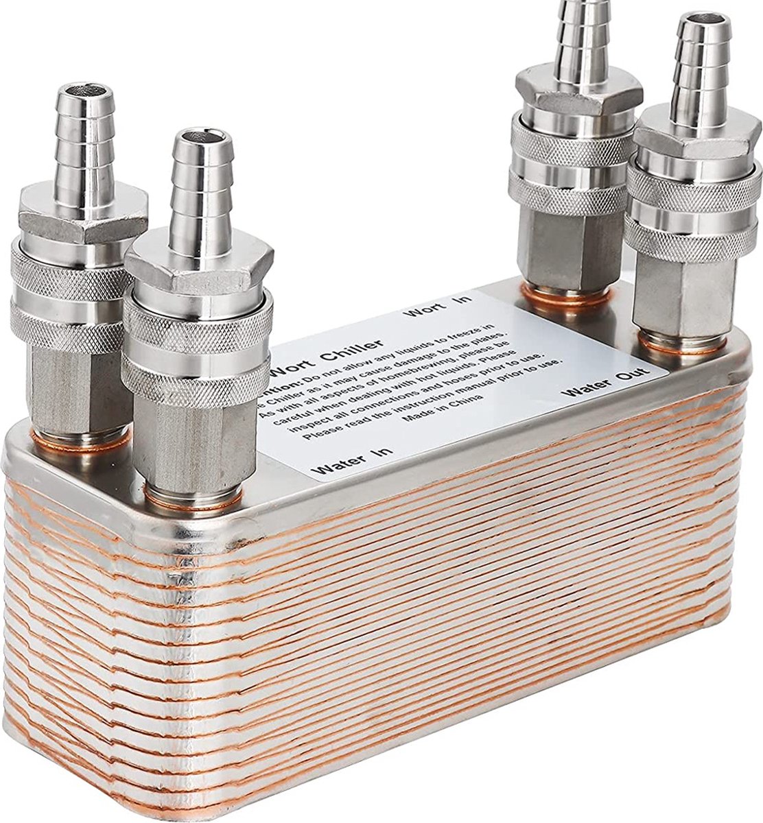 Platen warmtewisselaar Homebrew Beer Cooler Tool Wort chiller