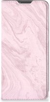 Flip Case OPPO Find X5 Lite | Reno7 5G Smart Cover Marble Pink