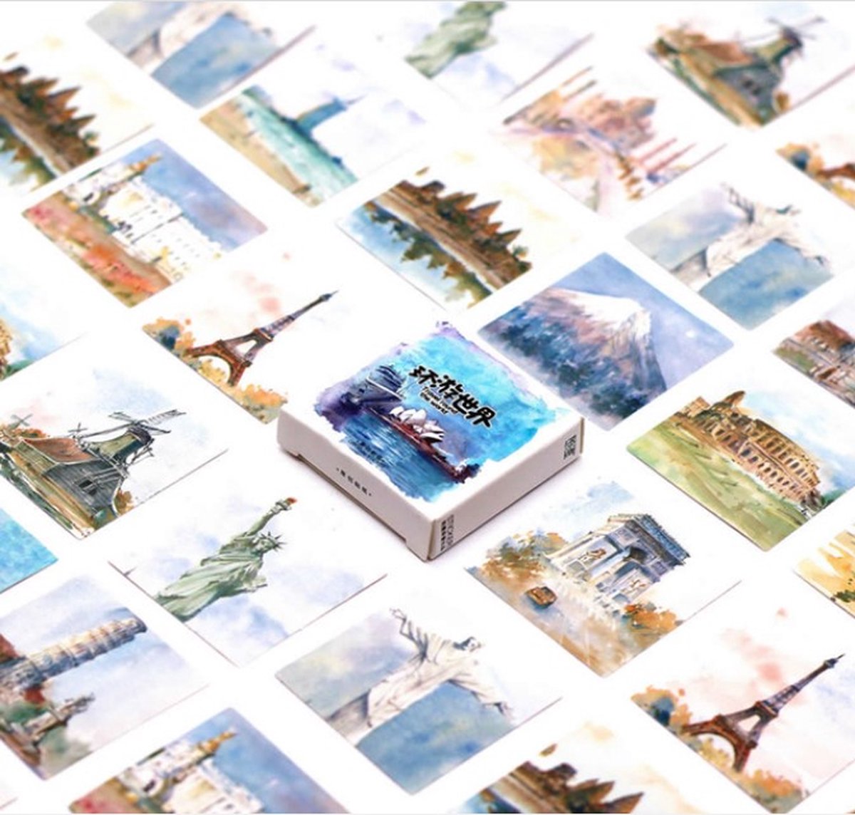 45 Stickers Reizen