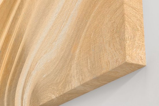 Artaza Canvas Schilderij Abstracte Kunst - Marmer Goud - 90x60 - Foto Op Canvas - Canvas Print - Muurdecoratie