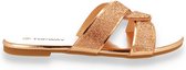 TOPWAY  dames slipper rosegold GOUD 36