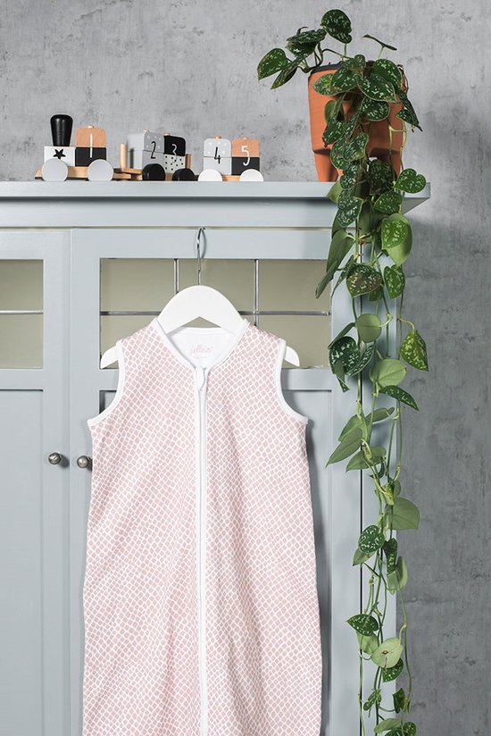 Jollein Zomerslaapzak Baby Jersey 70cm Snake - Pale Pink van Jollein — afbeelding 4