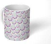 Mok - Koffiemok - Diamant - Patronen - Mandala - Mokken - 350 ML - Beker - Koffiemokken - Theemok