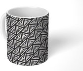 Mok - Koffiemok - Goud - Patronen - Geometrie - Mokken - 350 ML - Beker - Koffiemokken - Theemok