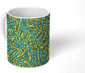 Mok - Koffiemok - Patronen - Luipaardprint - Tijgerprint - Mokken - 350 ML - Beker - Koffiemokken - Theemok