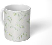 Mok - Koffiemok - Planten - Patronen - Abstract - Mokken - 350 ML - Beker - Koffiemokken - Theemok