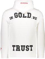 In Gold We Trust Hoodies Wit voor Mannen - Never out of stock Collectie