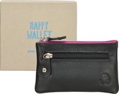 Happy Wallet - LeonDesign - Compact Key Case - RFID - noir - multicolore - cuir