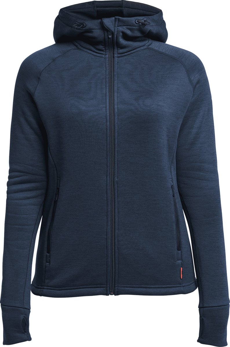 Tenson Txlite Hoodie Zip W Base & Midlayers -  -  - Donker Blauw - Maat XS