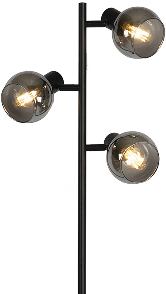 QAZQA vidro - Art Deco Vloerlamp thumbnail 5