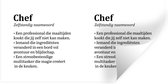 Stickers muraux - Film autocollant - Définition - Cuisine - Chef - Dictionnaire - Nom - Dictons - 40x20 cm - Film adhésif - Stickers muraux muraux Chambre d'enfant - Papier peint autocollant - Papier peint autocollant - Film autocollant