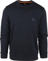 Hugo Boss - Sweater Donkerblauw - XL - Regular-fit