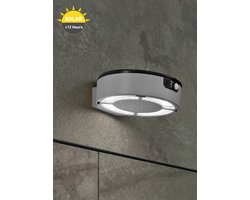 Fumagalli FORTUNATO Wandlamp Solar CCT Met Bewegingssensor Wit- Tuinverlichting op zonne energie