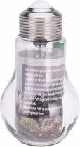 gloeilamp terrarium led 31 x 18 cm glas