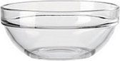 schaal Trend 535 ml 14 x 6,5 cm glas transparant