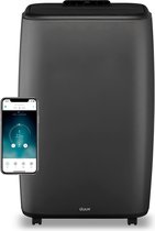 Duux North 12K BTU/u Grijs - Smart Mobiele Airco - Mobiele Airconditioning Inclusief Raamafdichtingsset