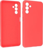 Fashion Backcover Telefoonhoesje - Color Hoesje - Geschikt voor Samsung Galaxy A13 5G - Rood