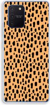 Case Company® - Samsung Galaxy Note 10 Lite hoesje - Panter - Soft Cover Telefoonhoesje - Bescherming aan alle Kanten en Schermrand