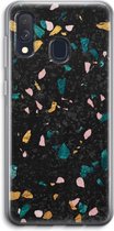 Case Company® - Samsung Galaxy A40 hoesje - Terrazzo N°10 - Soft Cover Telefoonhoesje - Bescherming aan alle Kanten en Schermrand