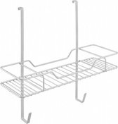 deurrek strijken Irony 49 x 44 cm metaal zilver