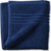 handdoek Leonora 100 x 50 cm katoen donkerblauw