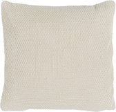 sierkussen Amber 45 x 45 cm textiel beige