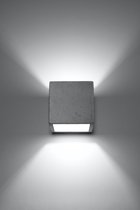 - LED Wandlamp beton QUAD - 1 x G9 aansluiting