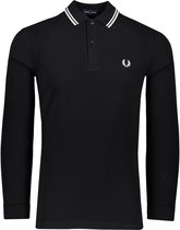 Fred Perry Polo Zwart voor Mannen - Lente/Zomer Collectie