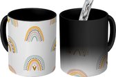 Magische Mok - Foto op Warmte Mokken - Meisjes - Design - Regenboog - Kind - Magic Mok - Beker - 350 ML - Uitdeelcadeautjes