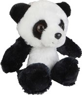 Pluche knuffel dieren Panda beertje 18 cm - Speelgoed dieren knuffelbeesten - Leuk als cadeau