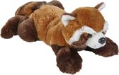 Pluche knuffel dieren Rode Panda beer 25 cm - Speelgoed wilde dieren knuffelbeesten