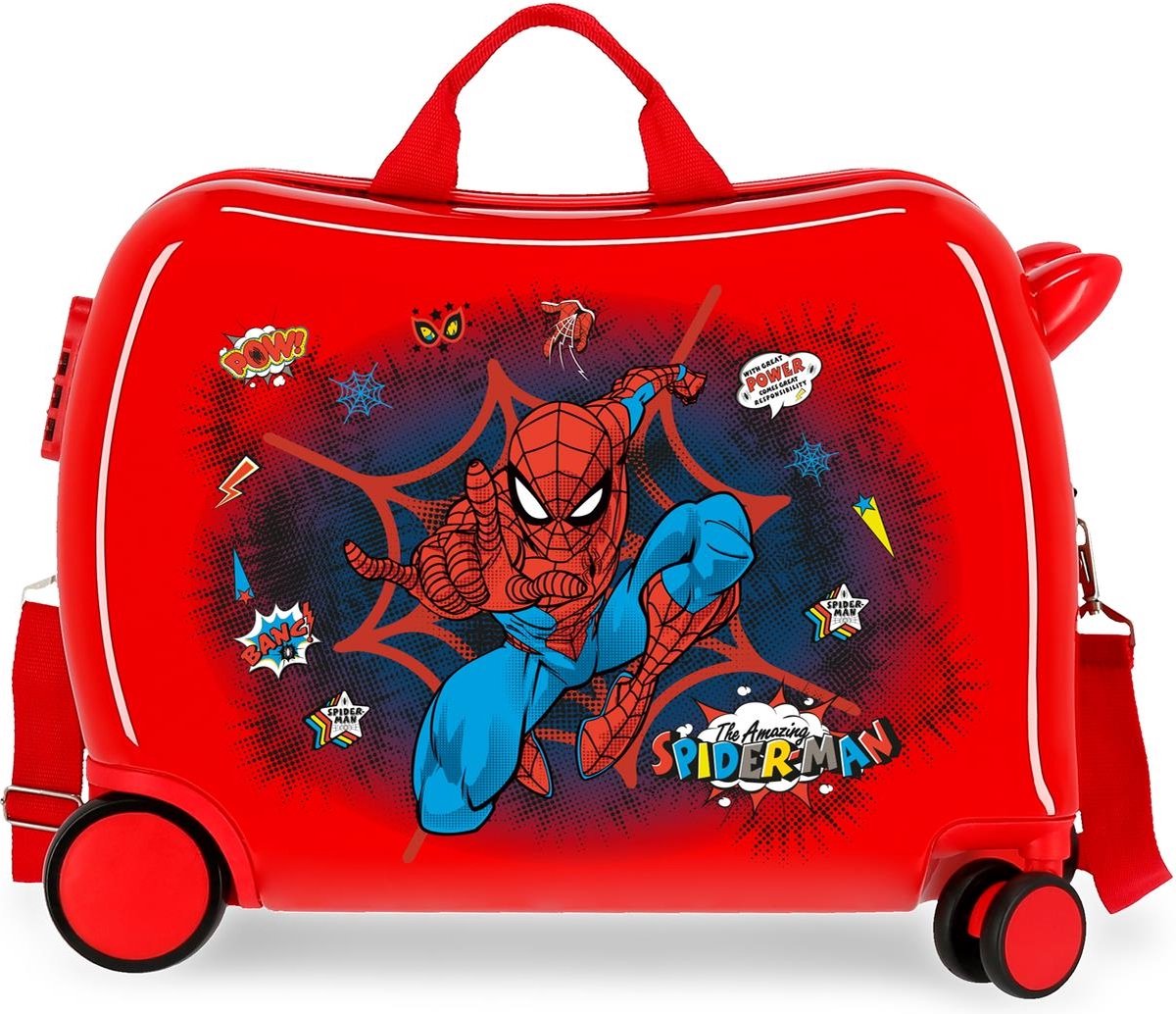 Multicolore SpidermanSpiderman 8427934593712 Equipaje-Ensemble de Bagages M Mixte Enfant 
