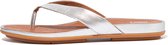 FitFlop Graccie Flip Flop - Leather ZILVER - Maat 42