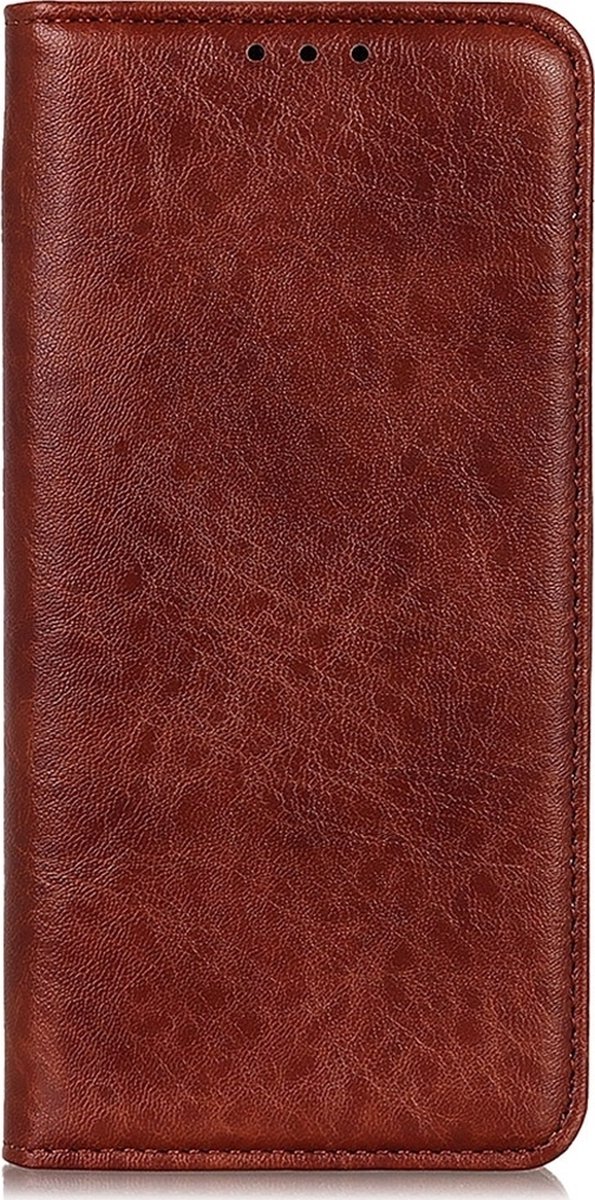 Mobigear Telefoonhoesje geschikt voor Nokia 3.2 Hoesje | Mobigear Classic Elegance Bookcase Portemonnee | Pasjeshouder voor 2 Pasjes | Telefoonhoesje voor Pinpas / OV Kaart / Rijbewijs - Bruin
