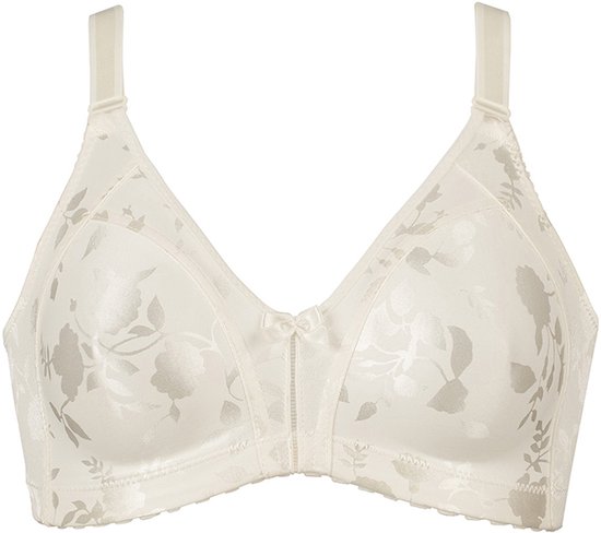 Naturana - Minimizer bh met bloemenpatroon - 5363 - Ivoor - 85D