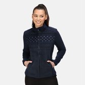 De Regatta Ashlett fleece - outdoortrui - dames - lichtgewicht - hele rits - Donkerblauw