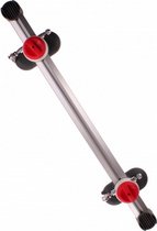 fietsendrager Vergo 2 fietsen zilver