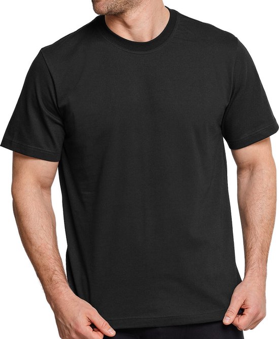 Lot de 4 t-shirts Schiesser col rond américain