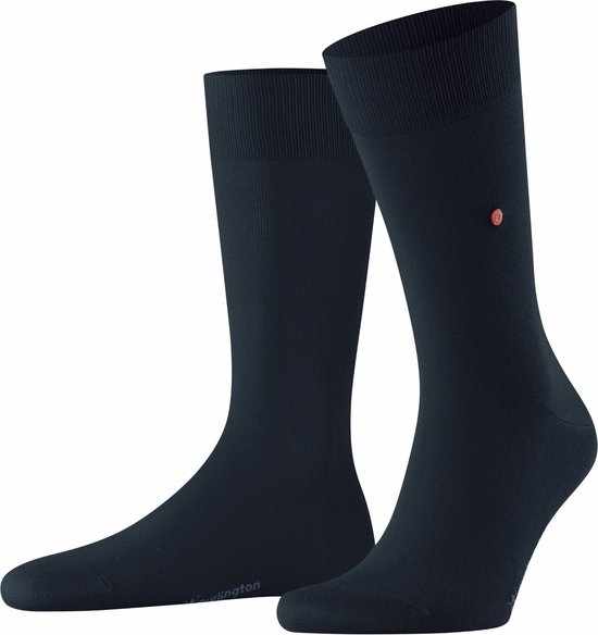 Burlington Lord one-size Organisch Katoen sokken heren blauw - Maat 40-46