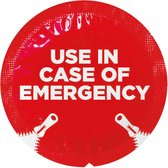 Exs Use In Case of Emergency! - 100 pack - Condoms natural latex-plain color