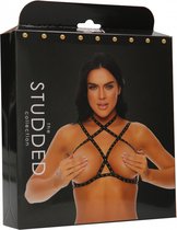 Stud In My Way Garter Belt - Silver - Maat O/S - Lingerie For Her